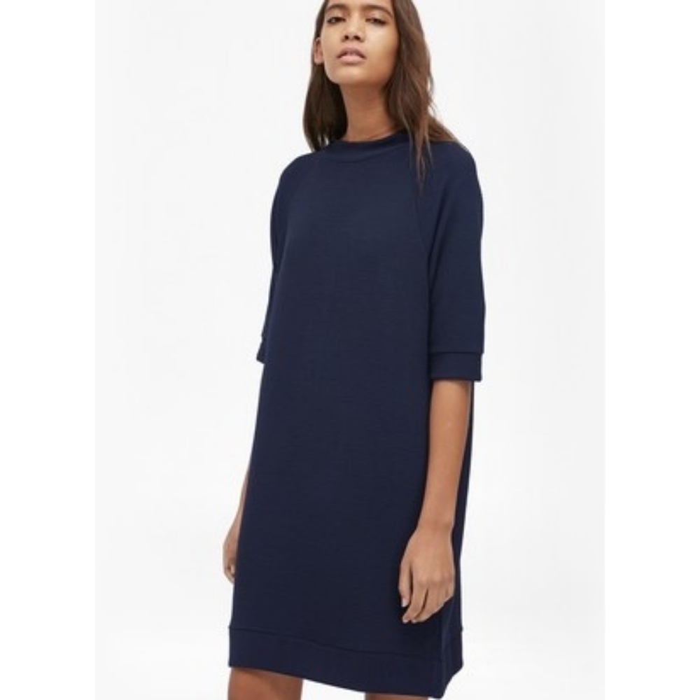 French Connection Summer Sudan Jumper Dress sz 4 US, black